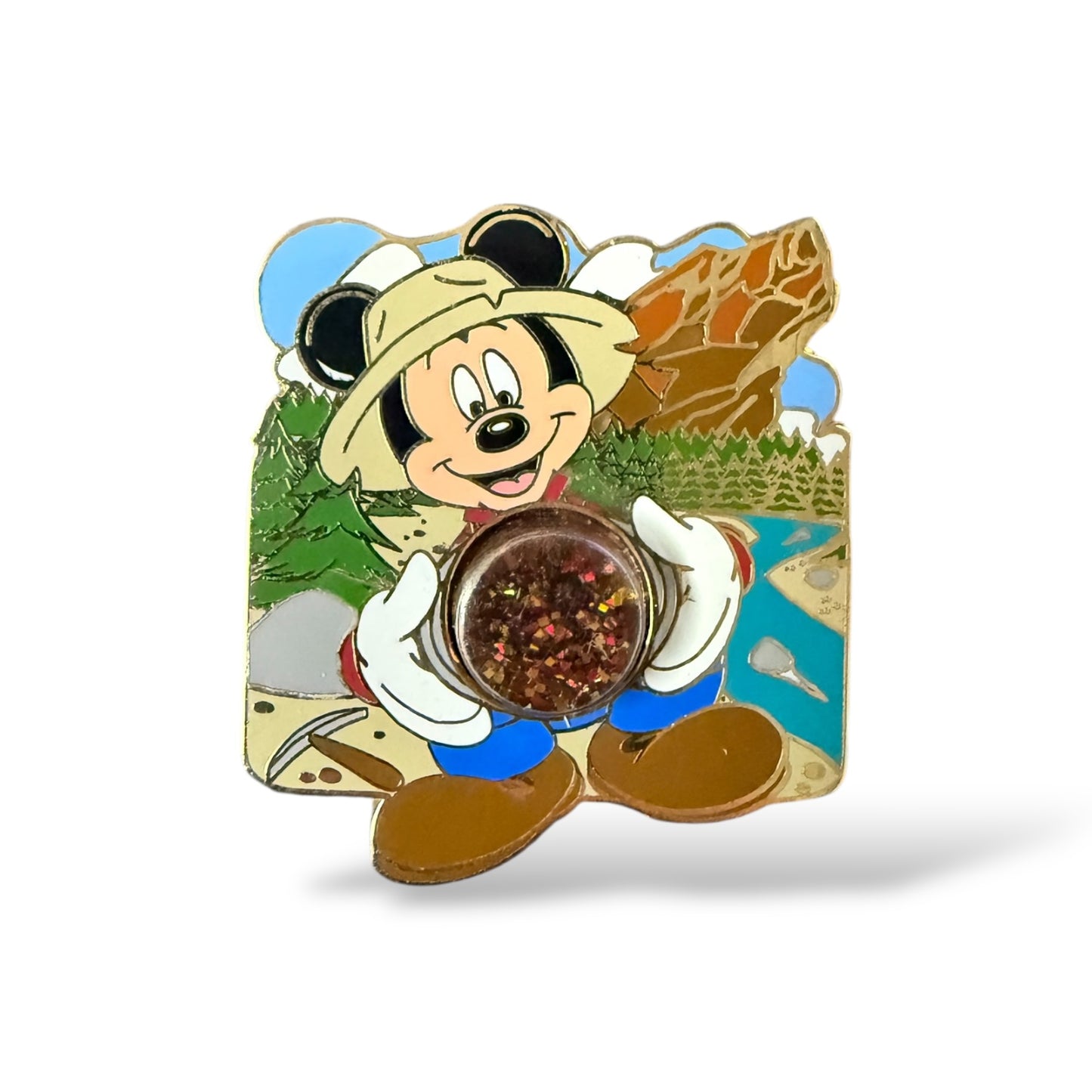 DCA California History Mickey Gold Rush Pin