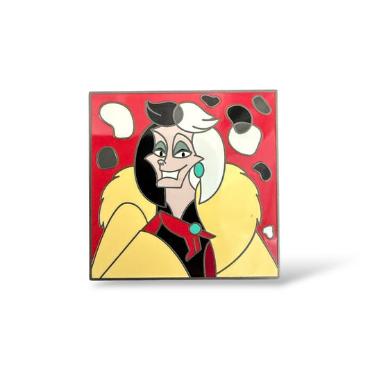 Disney Parks Artfully Evil Cruella De Vil Pin