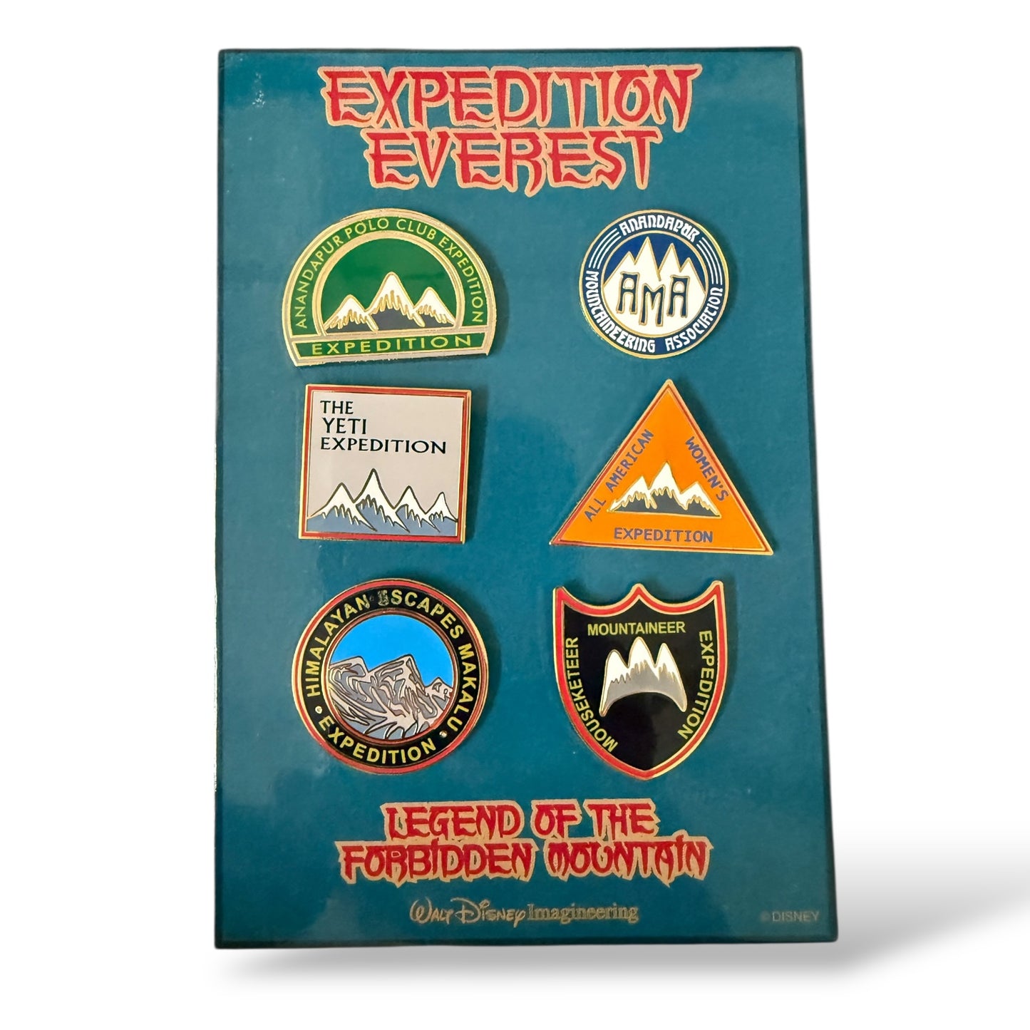 WDI Expedition Everest Grand Opening Pin Set
