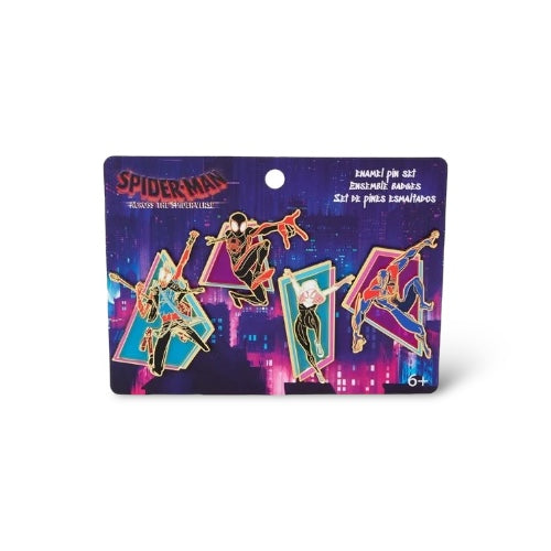 Loungefly Spider-Man: Across The Spider-Verse 4 Pin Set