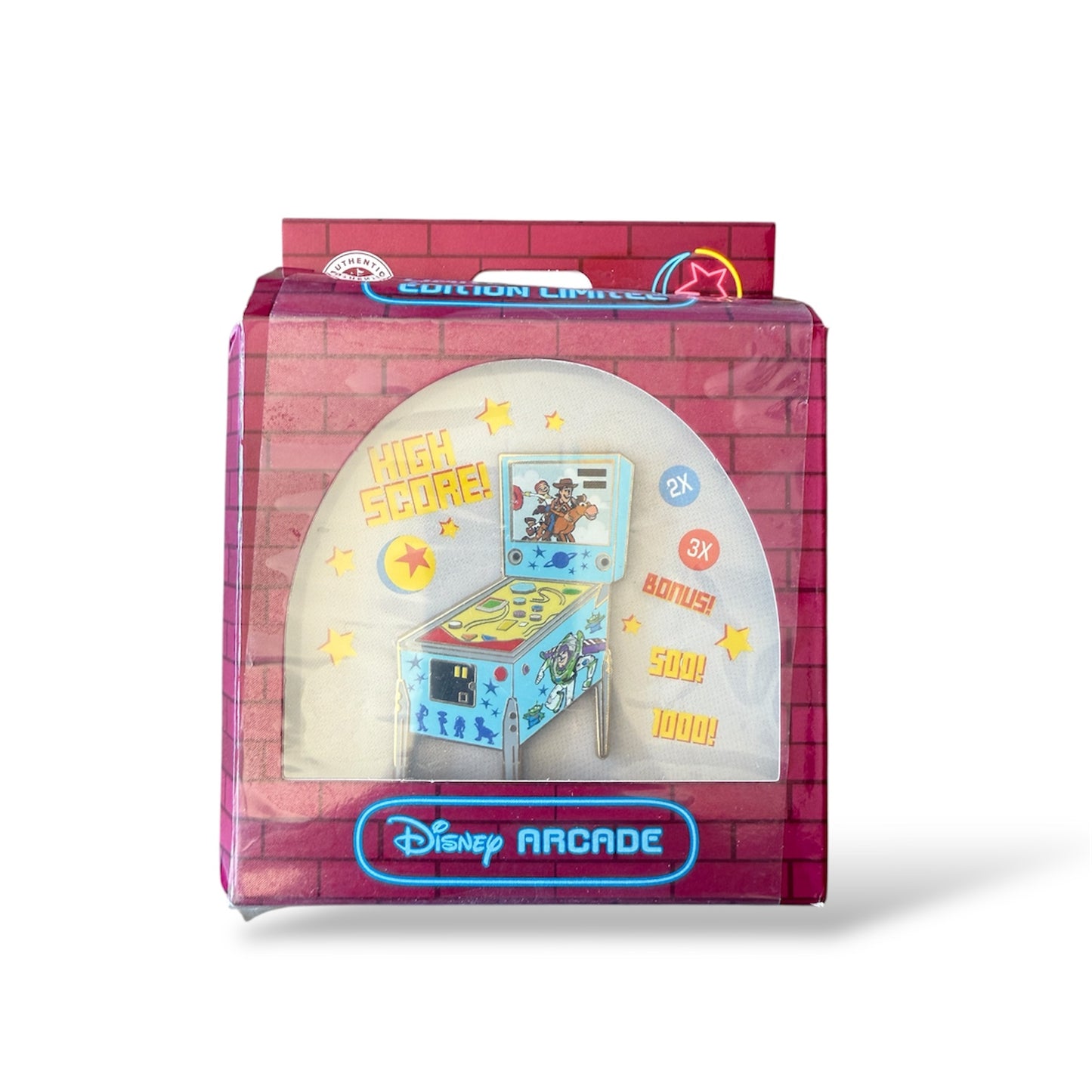 Pin Code Toy WDW Arcade Pinball Toy Story Pin