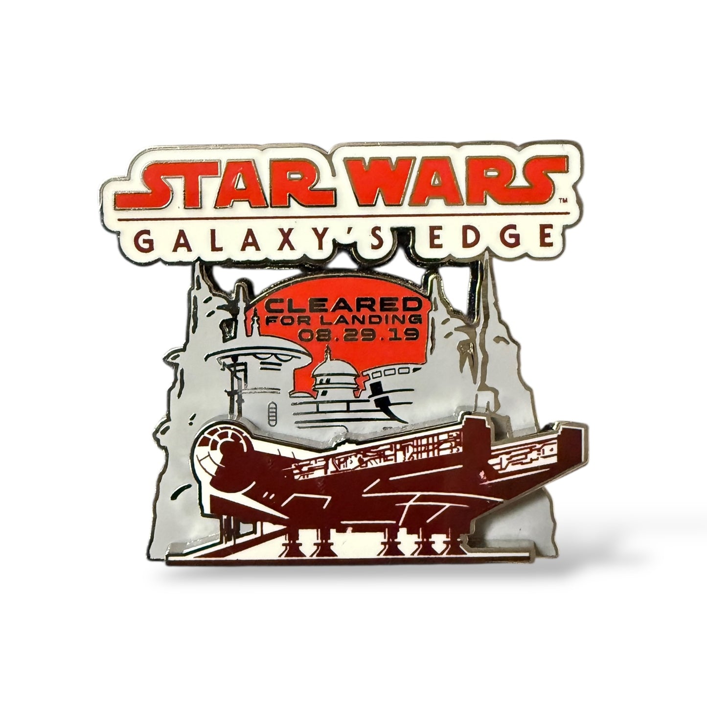 WDW Star Wars Galaxy's Edge Cleared for Landing Opening Day Pin