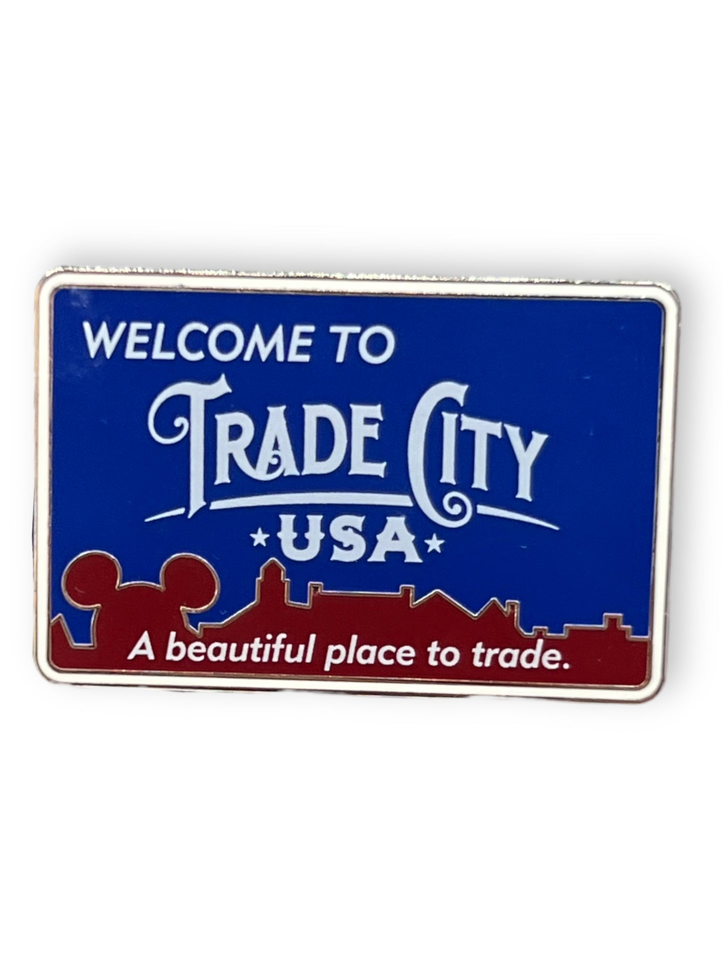 Trade City USA Road Sign Mystery Pin Set