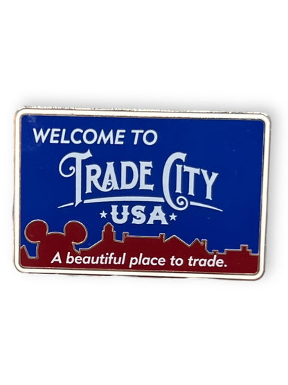 Trade City USA Road Sign Mystery Pin Set