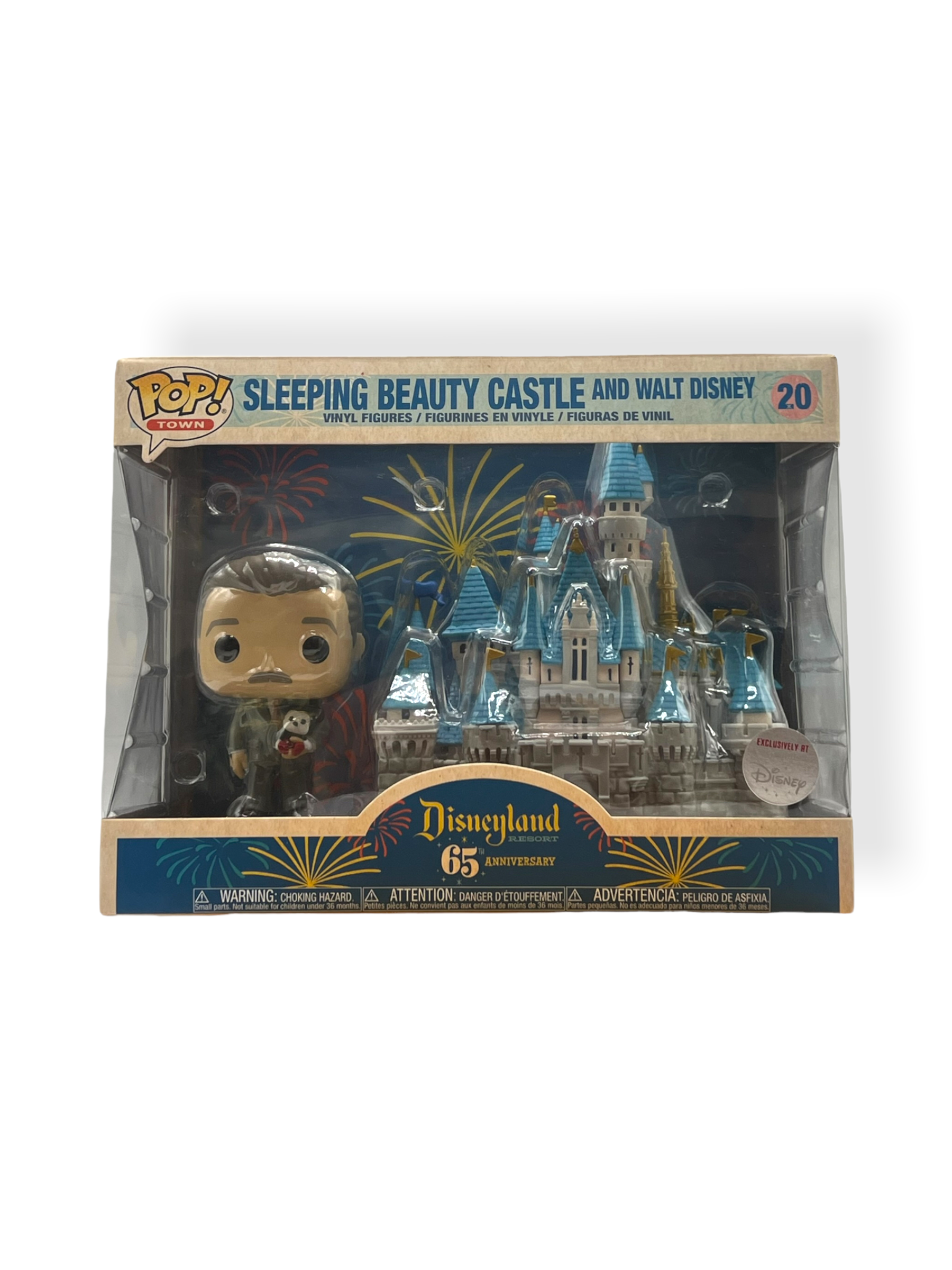 Funko Pop! Sleeping Beauty Castle and Walt Disney 20