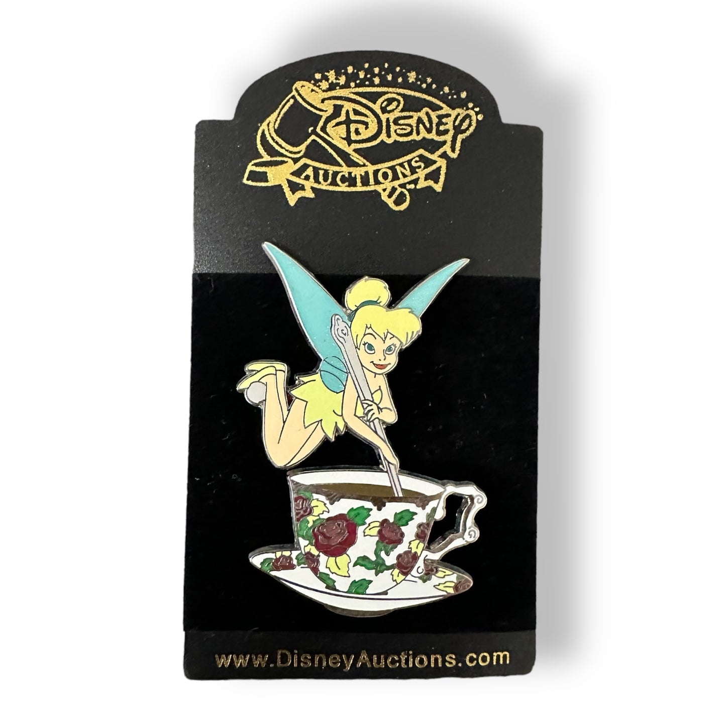 Disney Auctions Tinker Bell Tea Cup Pin
