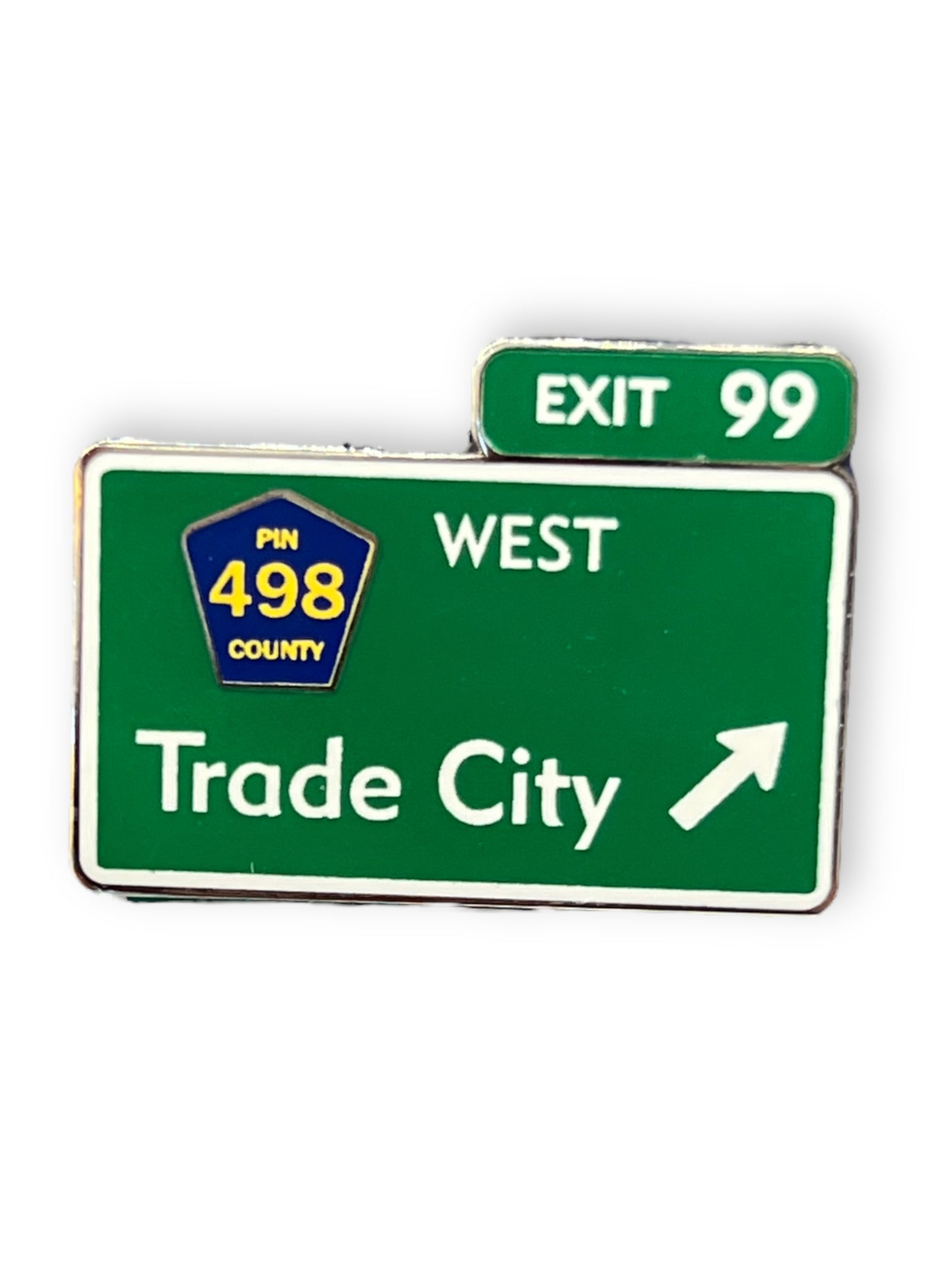 Trade City USA Road Sign Mystery Pin Set