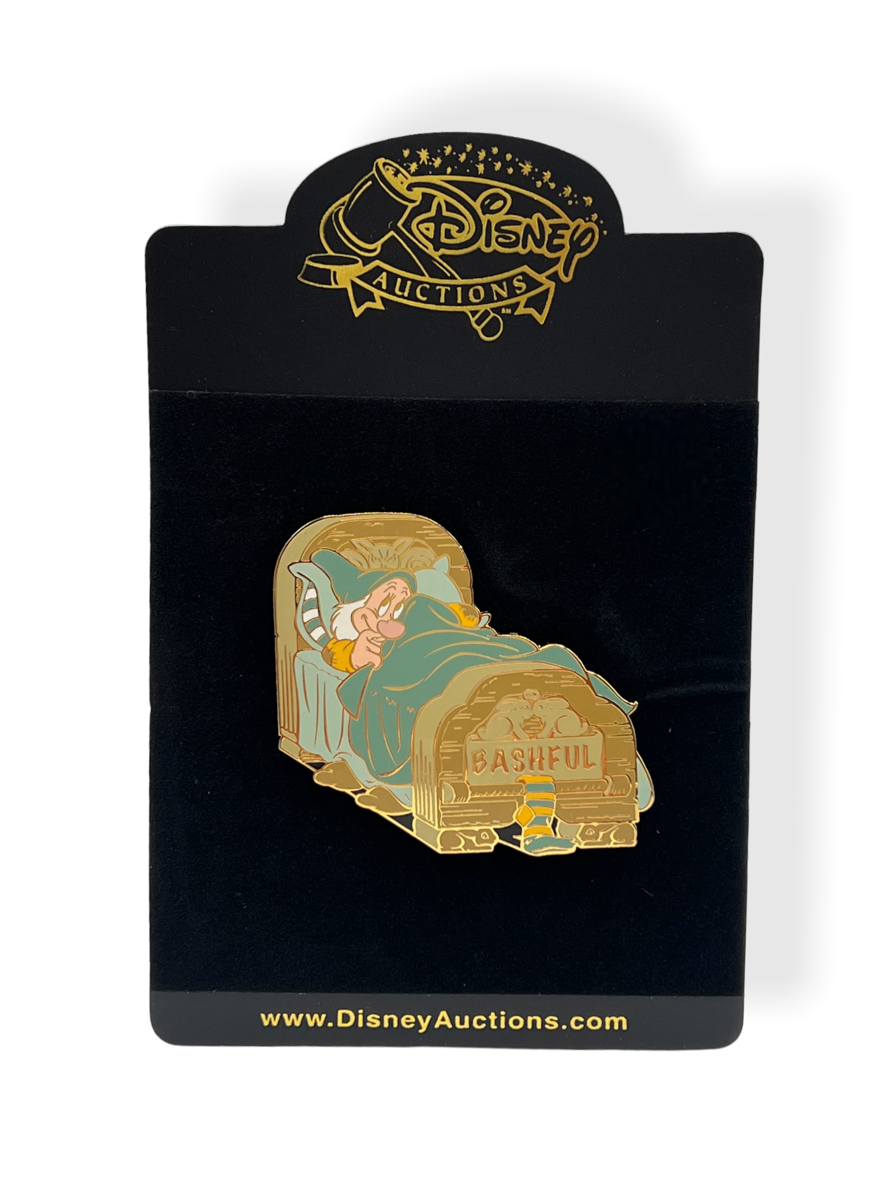 Disney Auctions Sleeping Dwarfs Bashful Pin