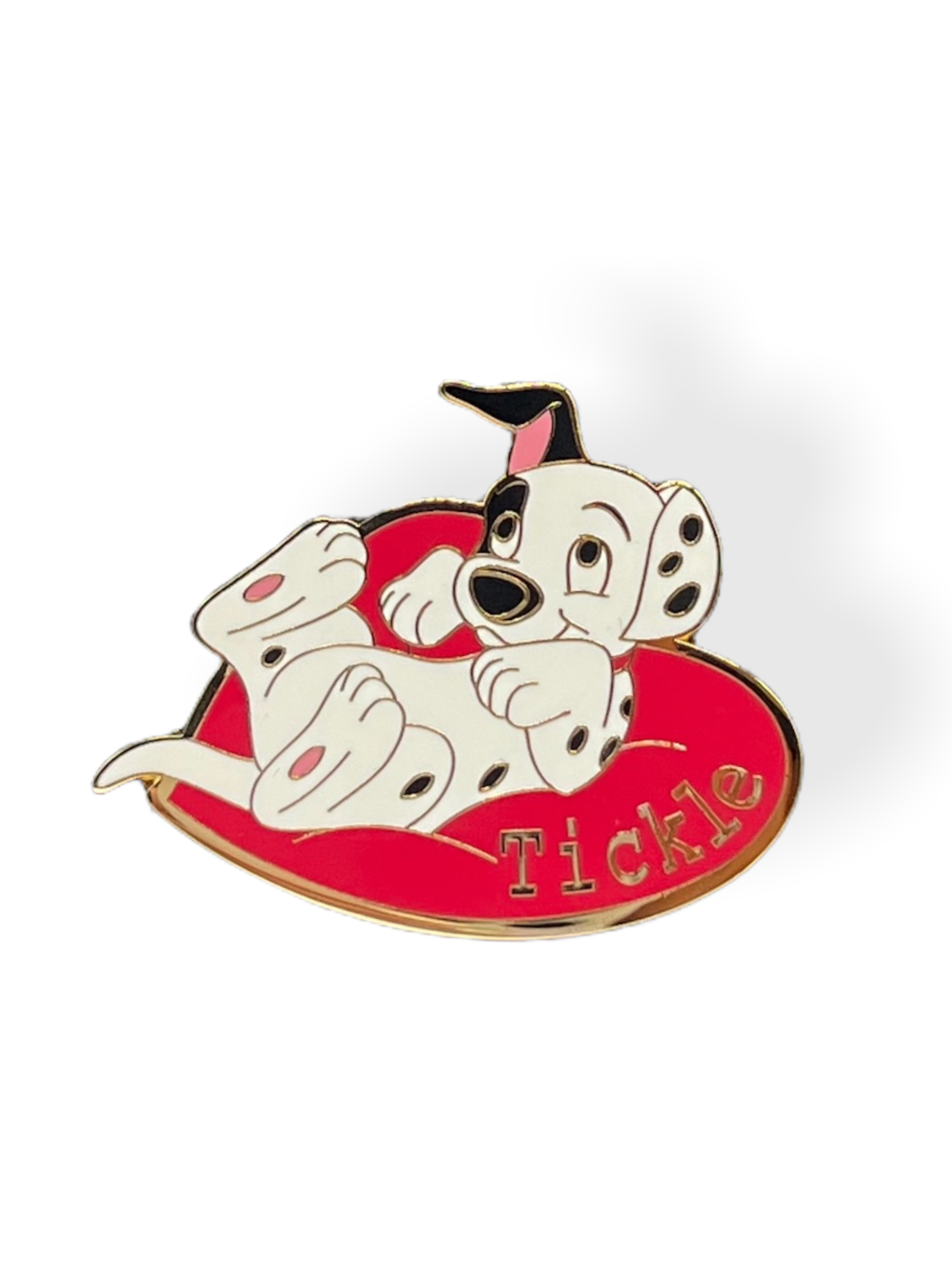 Disney Shopping Valentine’s Day Patch Dalmatian Tickle Pin
