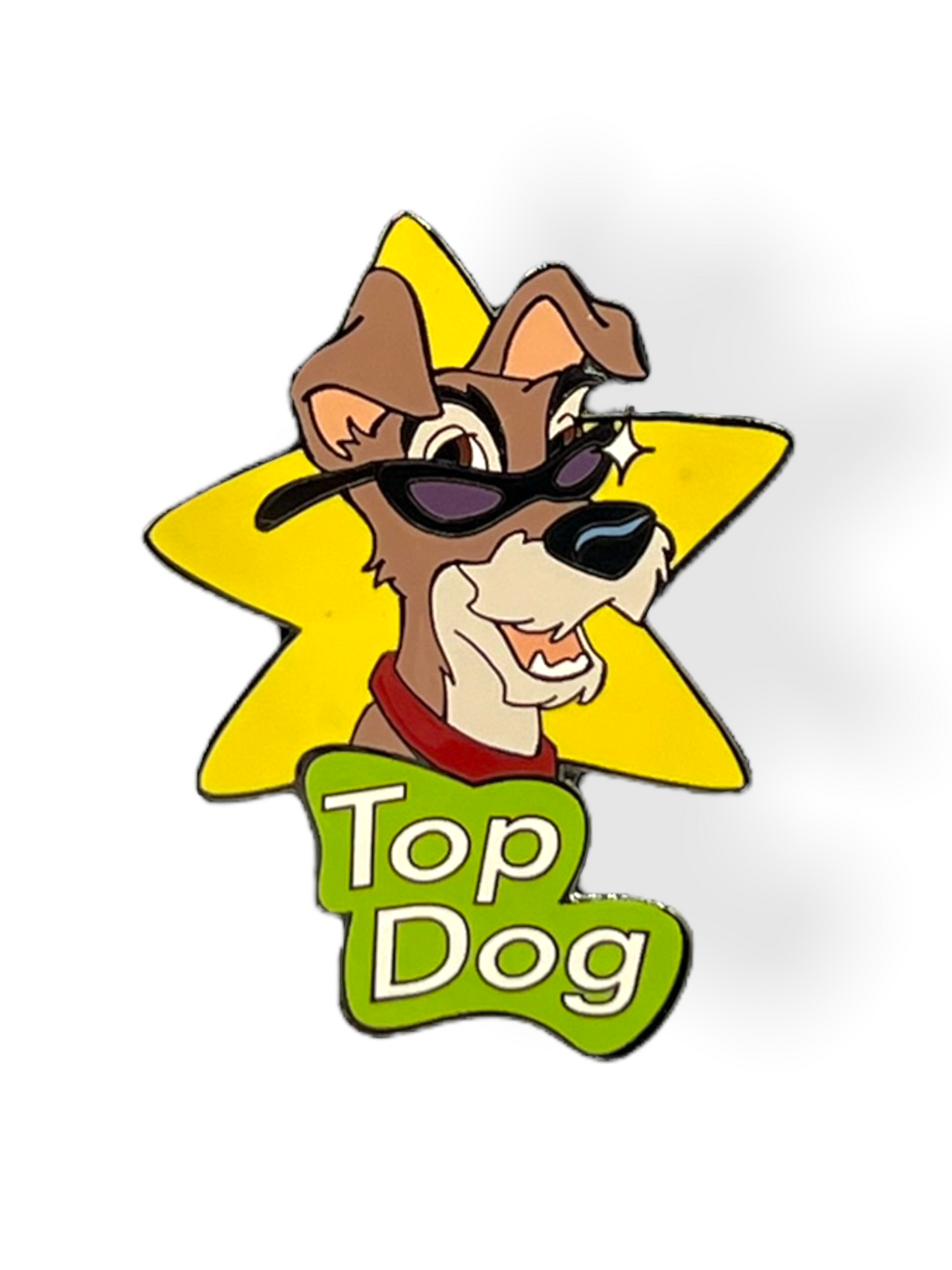 Artist Proof Black Metal Disney Auctions Top Dog Tramp Pin