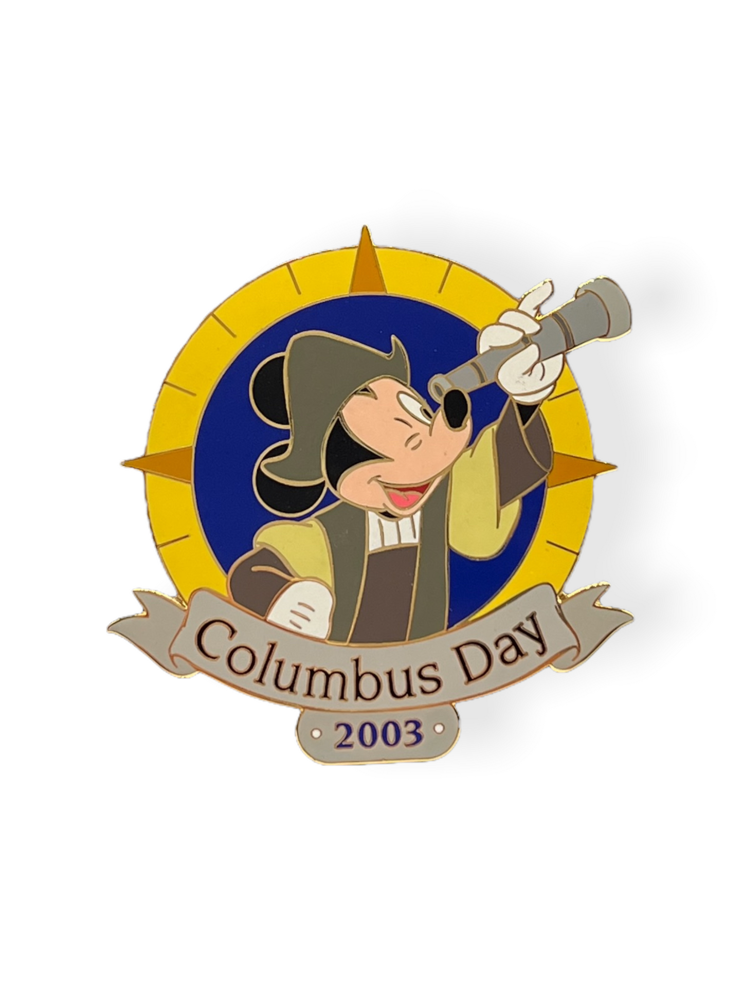 Disney Auctions Columbus Day 2003 Mickey Pin