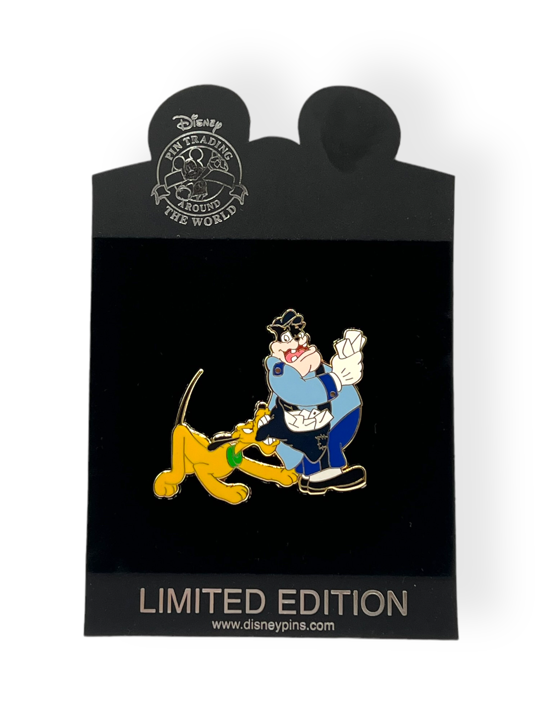Disney Shopping A Day With Pluto Pete Mailman Pin
