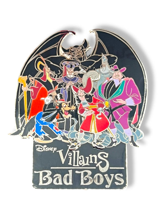 DLR Villains Bad Boys Mini Jumbo Pin