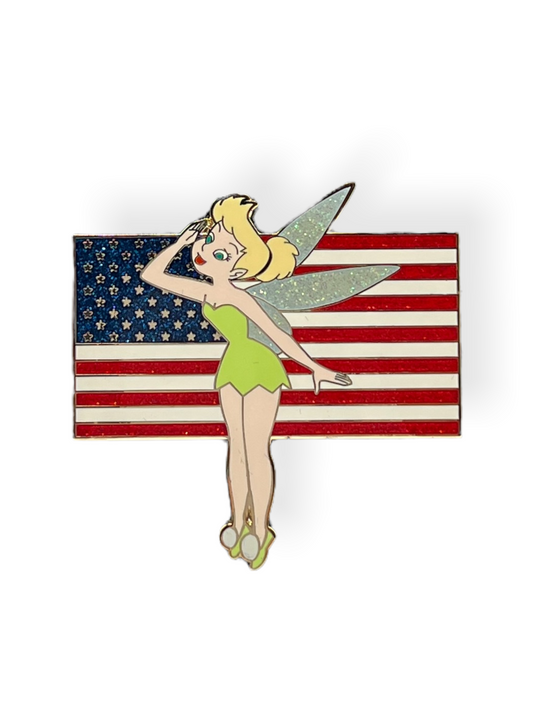 Disney Shopping Saluting America Tinker Bell Pin