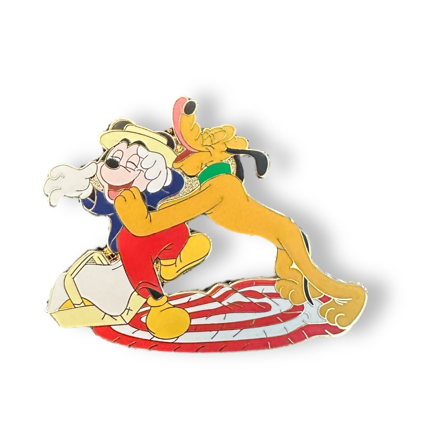 Disney Shopping A Day With Pluto Mickey Picnic Pin