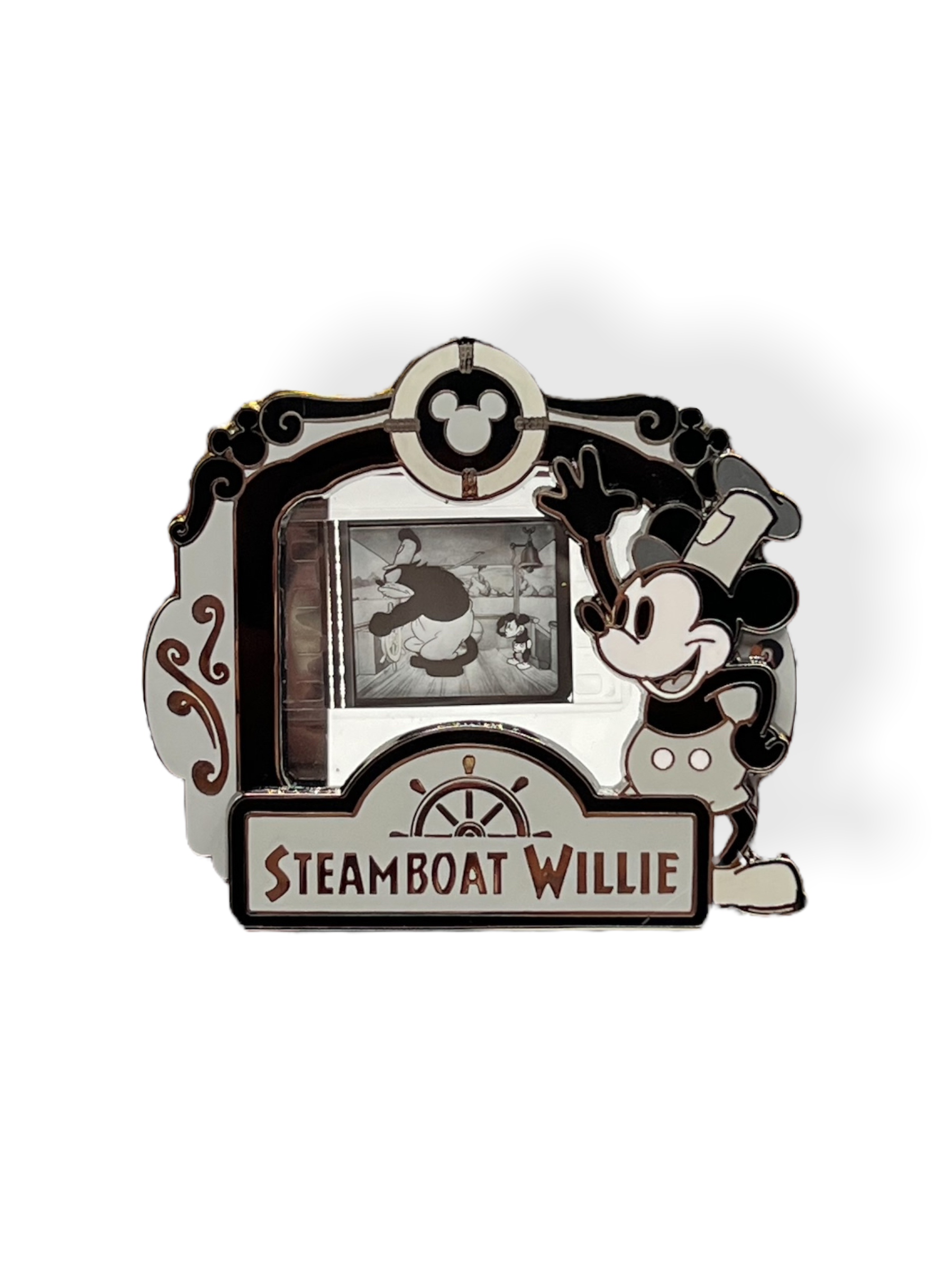 Piece of Disney Movies Steamboat Willie Pin