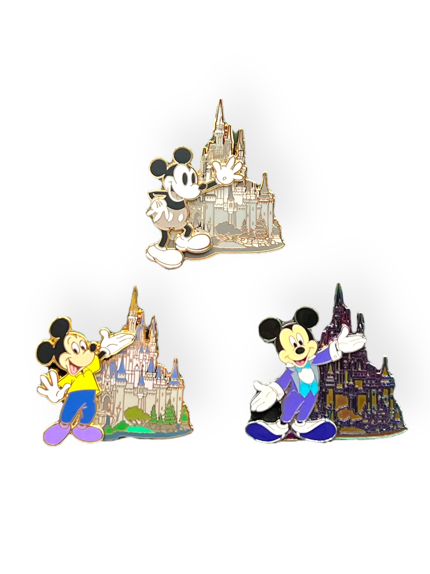 20 Years of Pin Trading WDW Castle Collection Pin Set