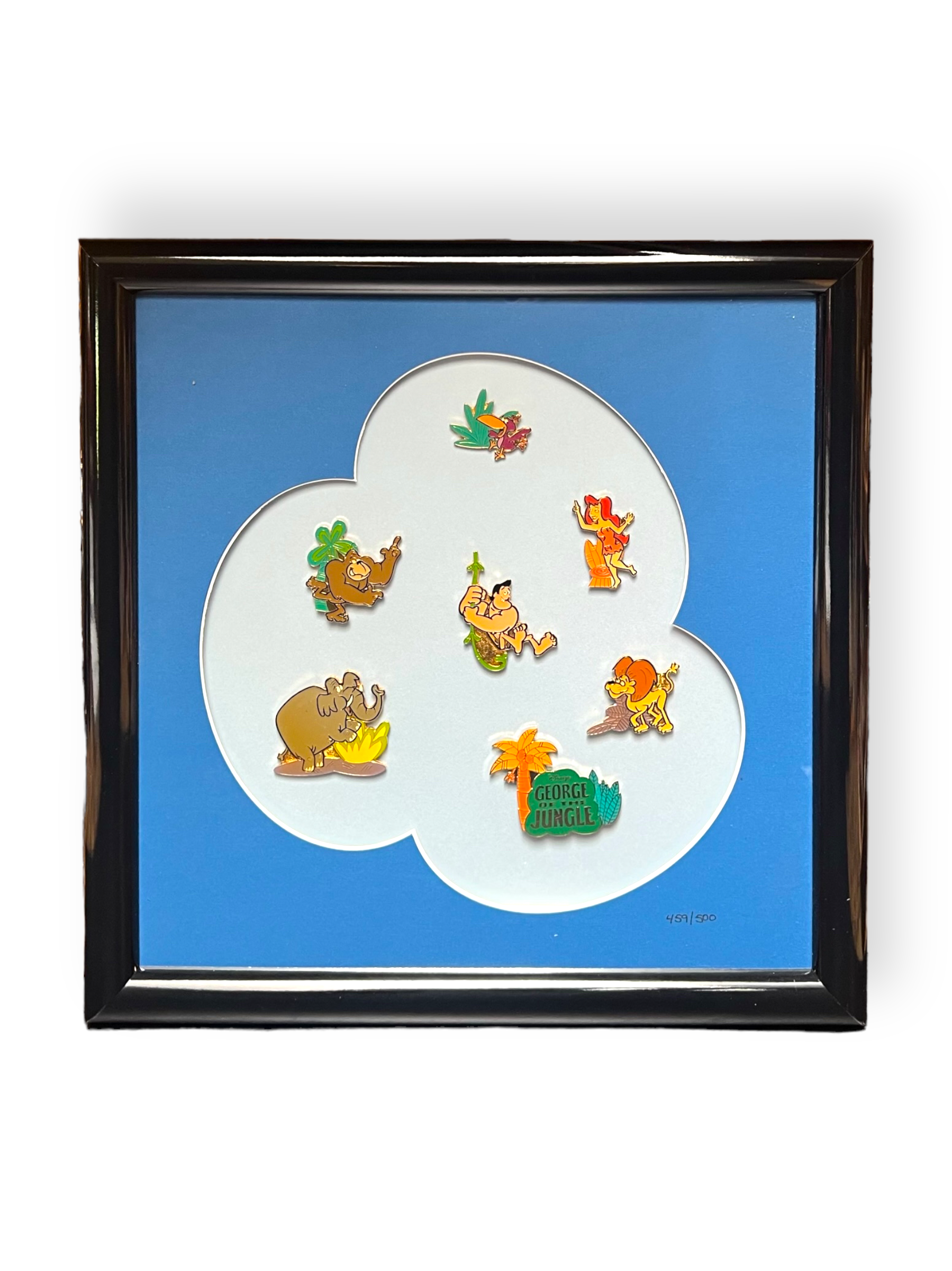 George of The Jungle 7 Pin Frame Set