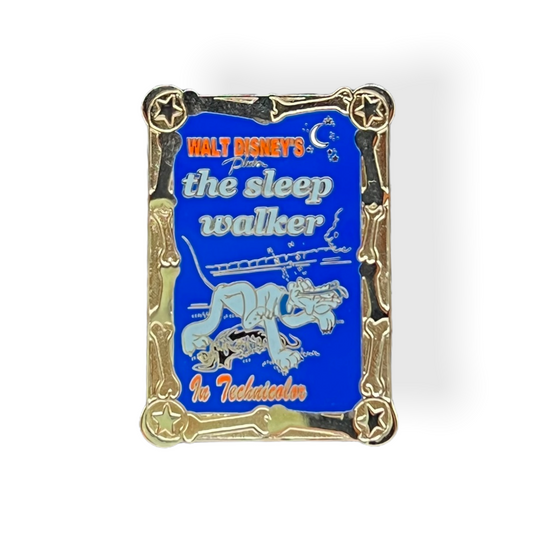 Disney Shopping Pluto Sleepwalker Poster Pin