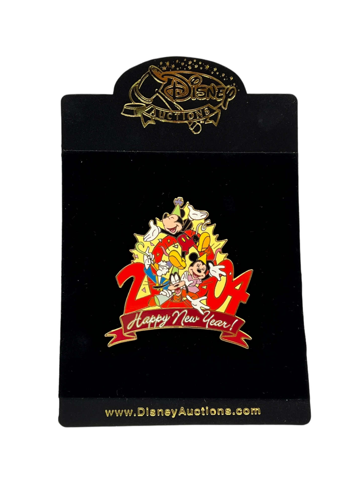 Disney Auctions Happy New Year 2004 Pin