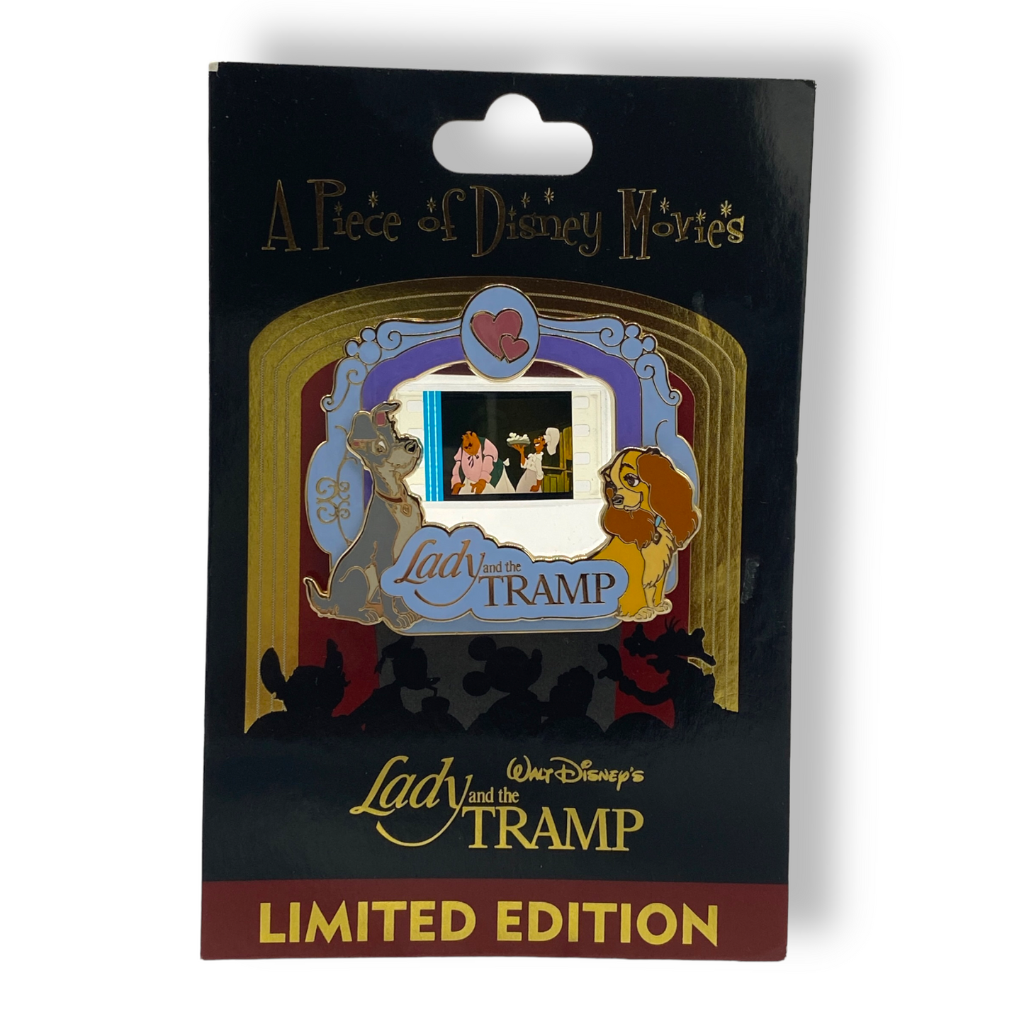 Piece of Disney Movies Lady and The Tramp Pin