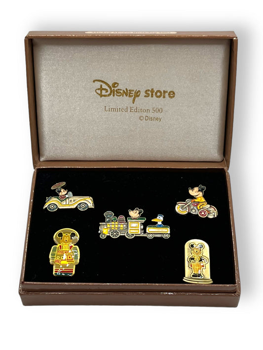 JDS Mickey's Vintage Toy Shop 5 Pin Set