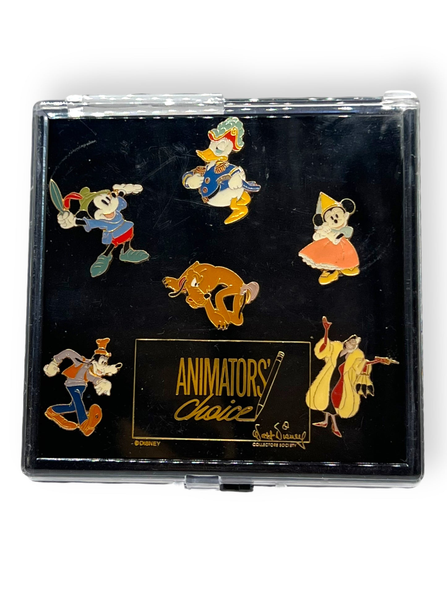 Animators Choice Classic Disney Characters 6 Pin Set