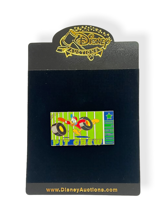 Disney Auctions Donald Pit Crew Pin