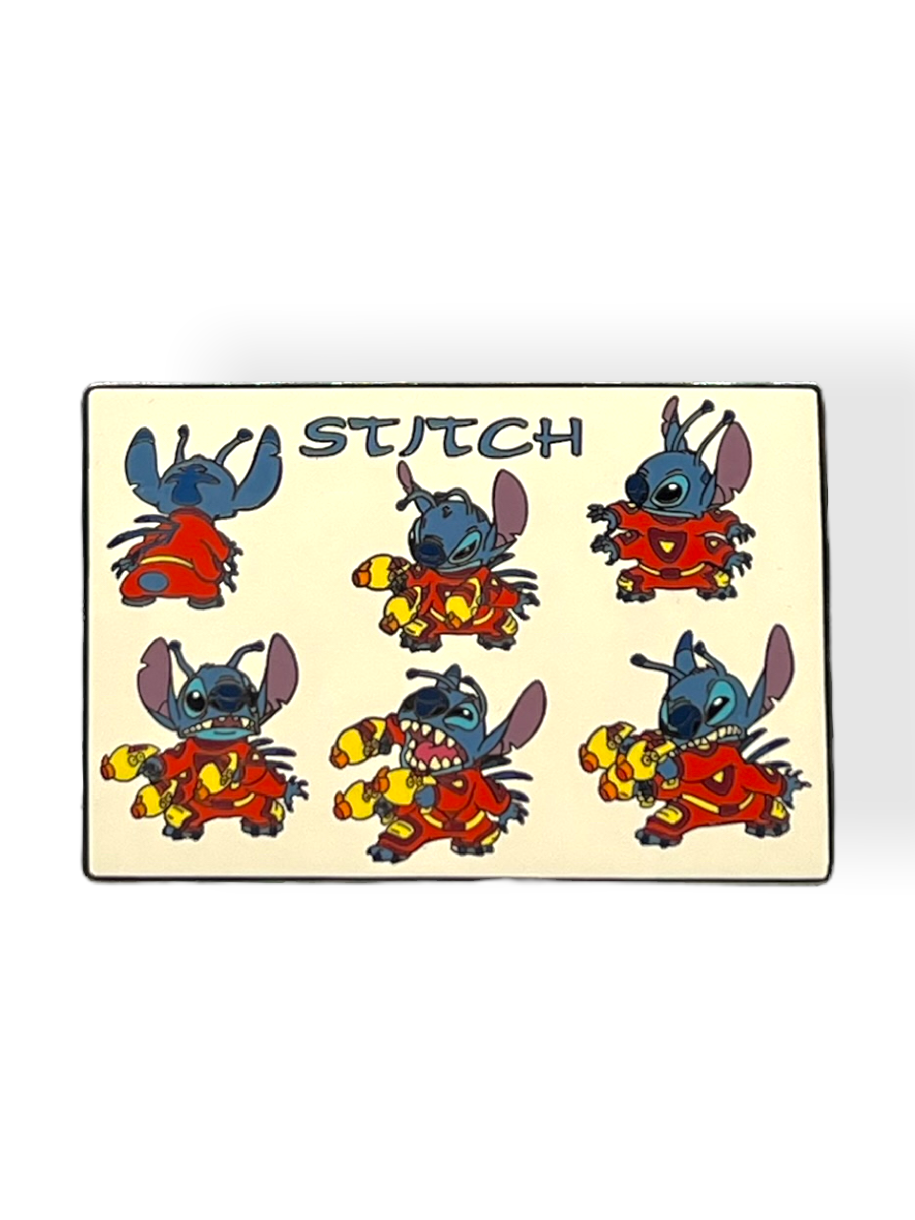 Disney Auctions Model Sheet Alien Stitch Pin