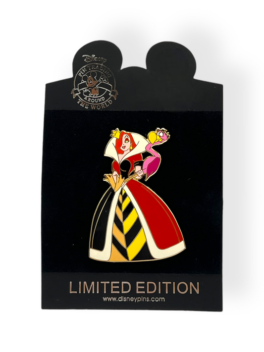 Disney Shopping Jessica Dressed As Queen of Hearts Pin