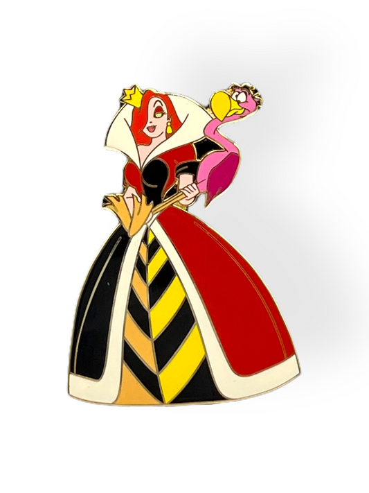 Disney Shopping Jessica Dressed As Queen of Hearts Pin