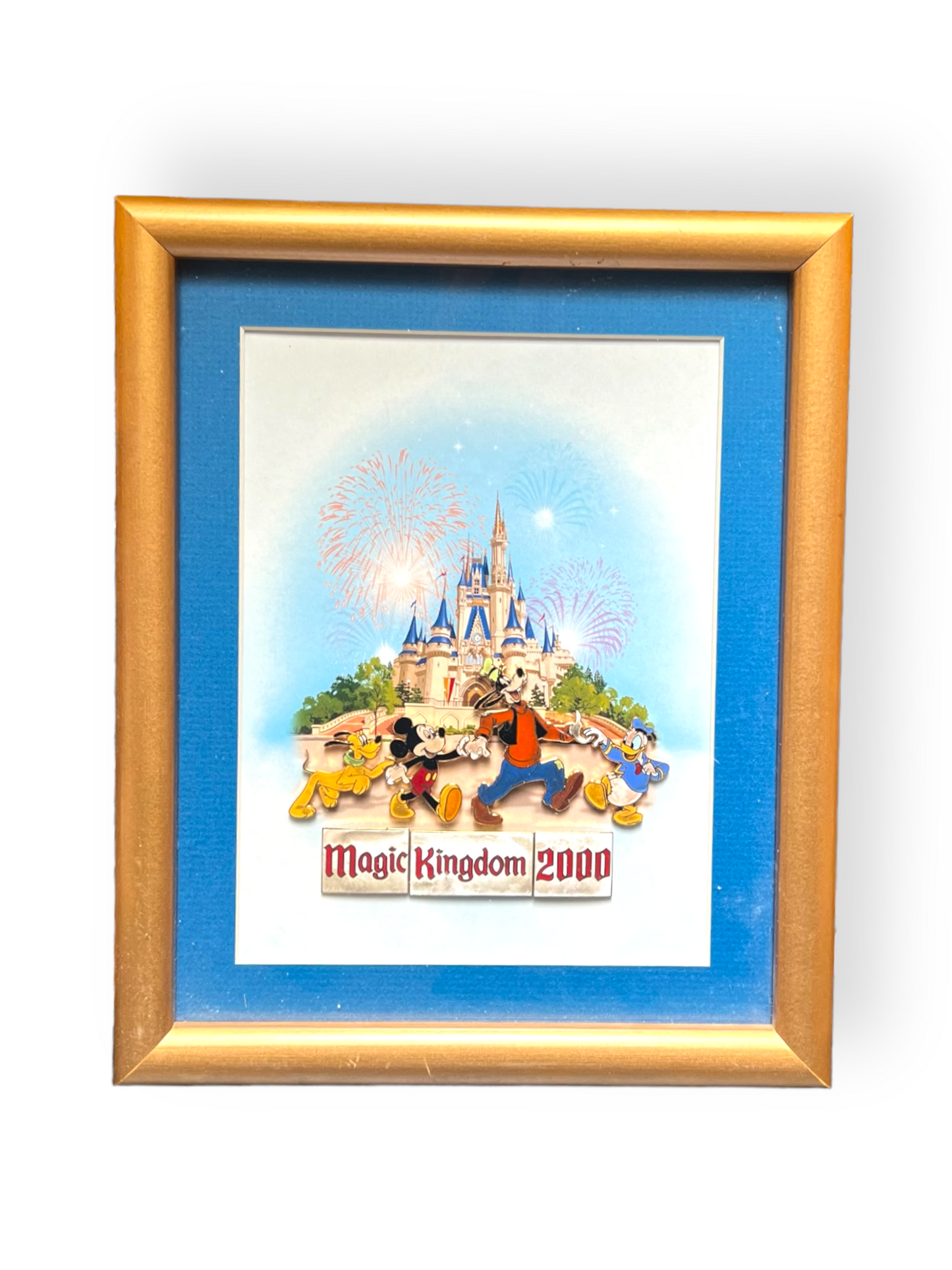 Celebrate the Future Hand in Hand - Magic Kingdom 2000 Pin Frame Set