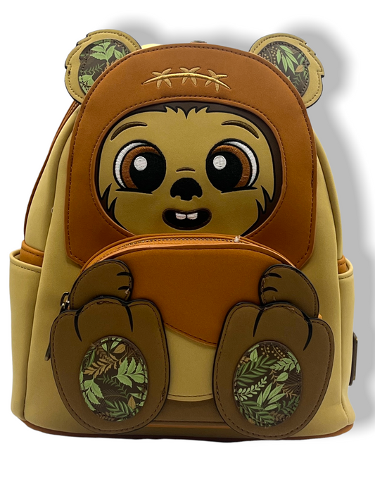 Loungefly Star Wars Ewok Footsie Mini Backpack