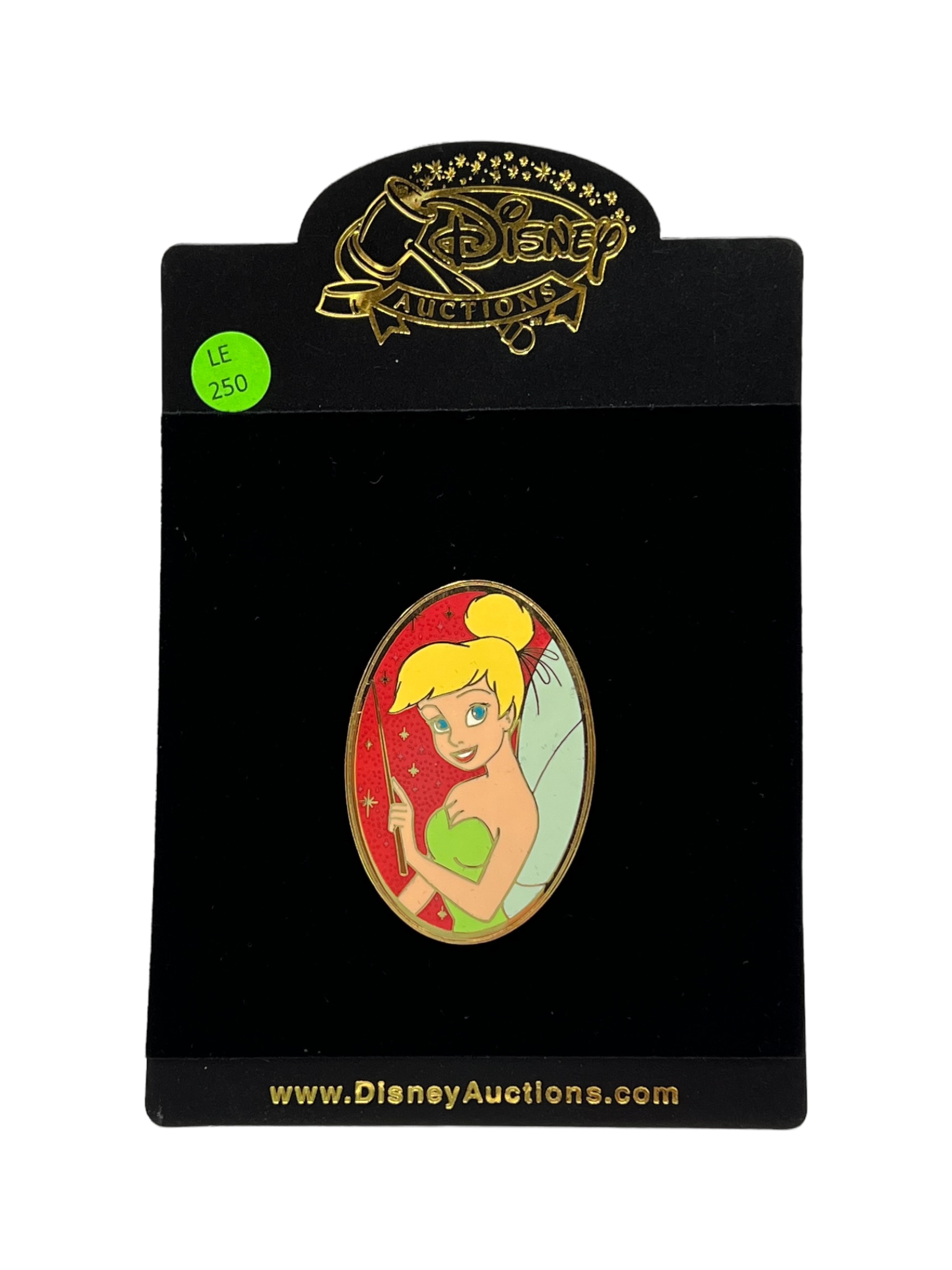 Disney Auctions Tinker Bell & Wand Portrait Pin