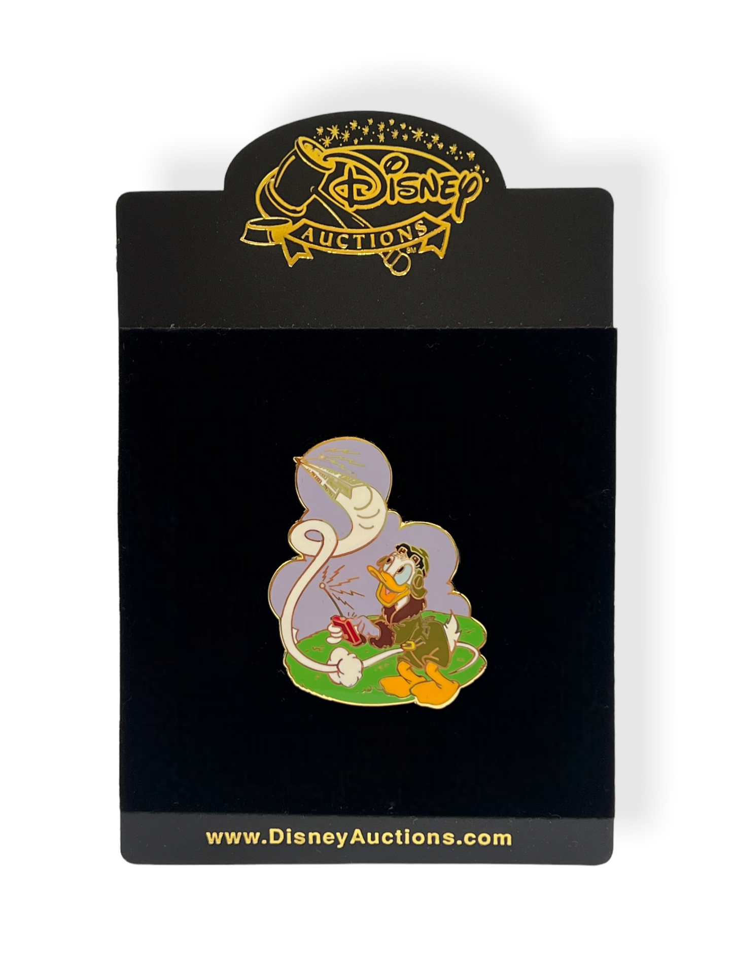 Disney Auctions Donald Paper AirplanePin