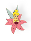 Disney Auctions Tinker Bell With Pink Flower Pin