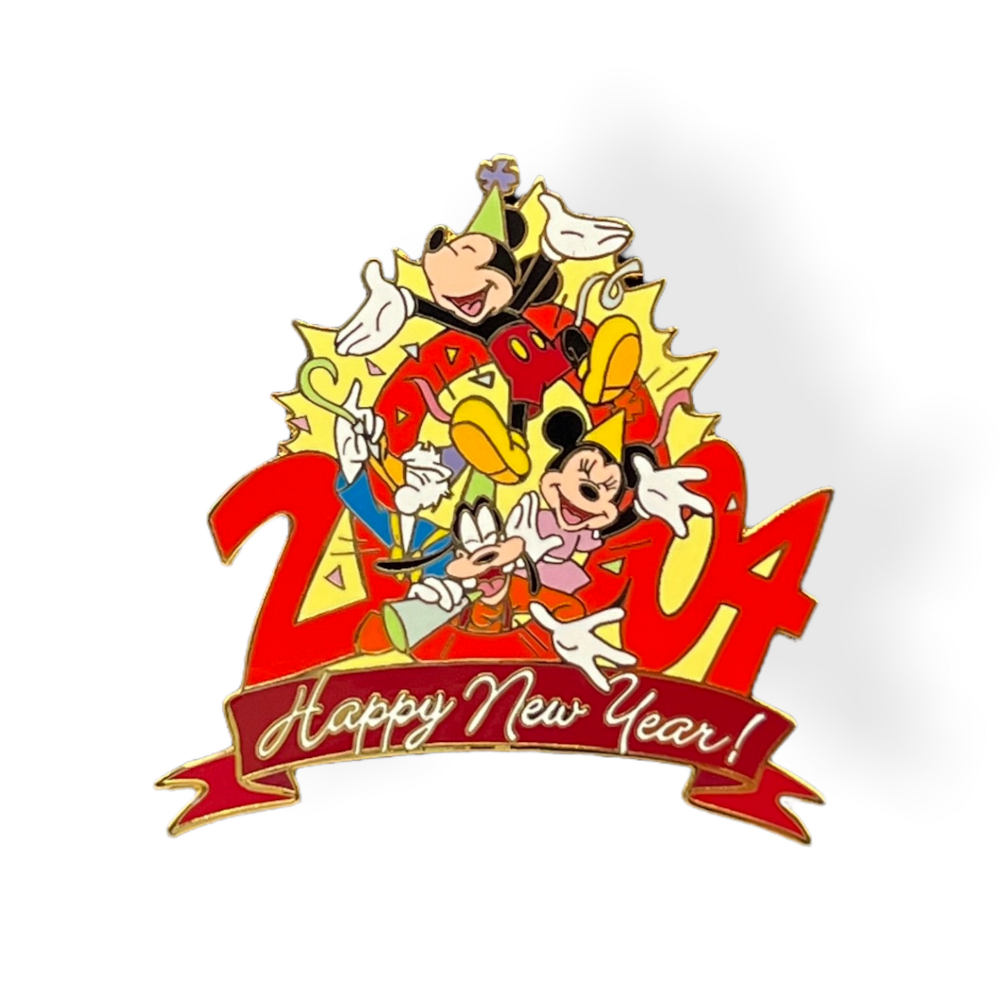 Disney Auctions Happy New Year 2004 Pin