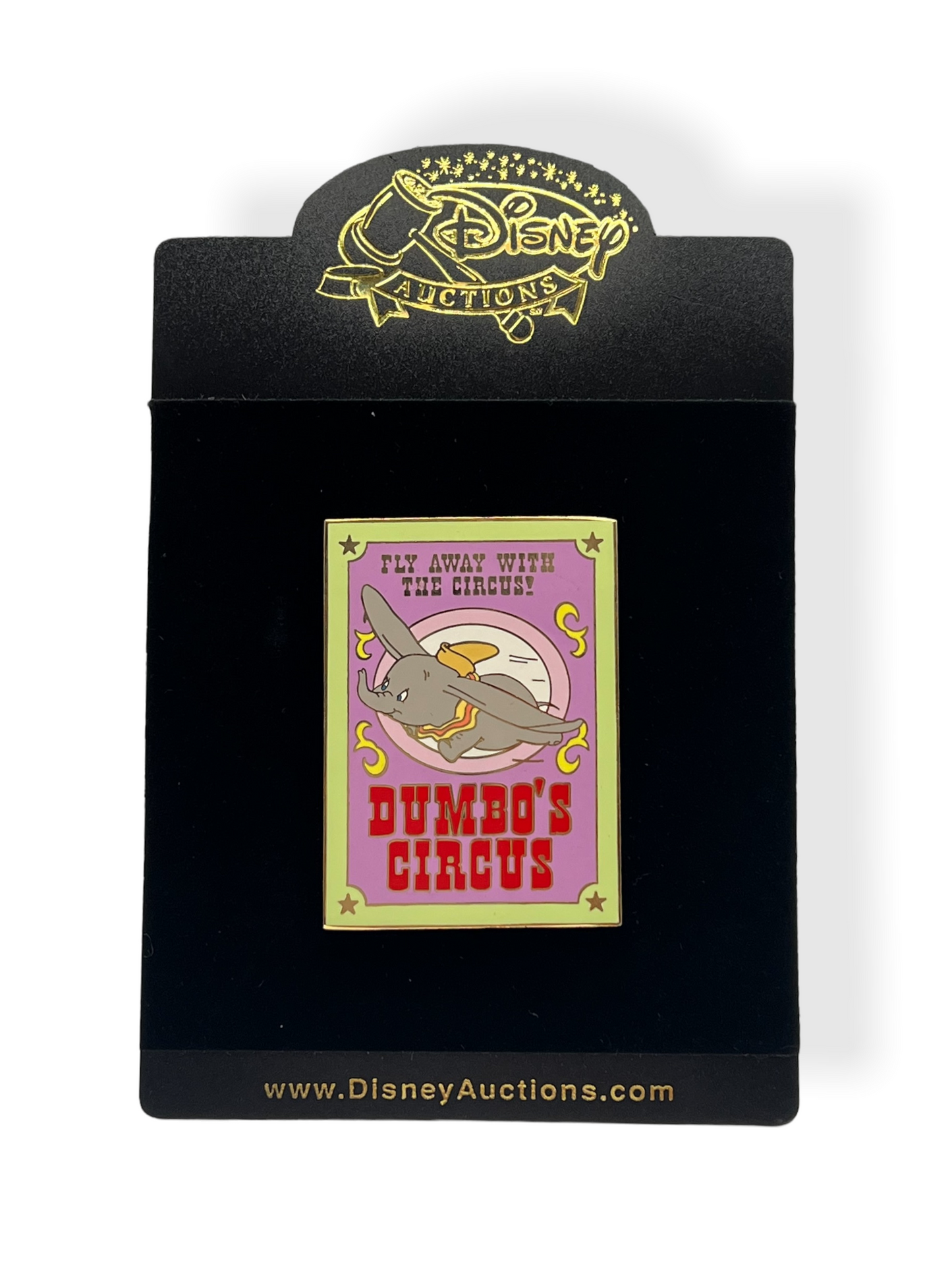 Disney Auctions Business Ads Dumbo’s Circus Pin