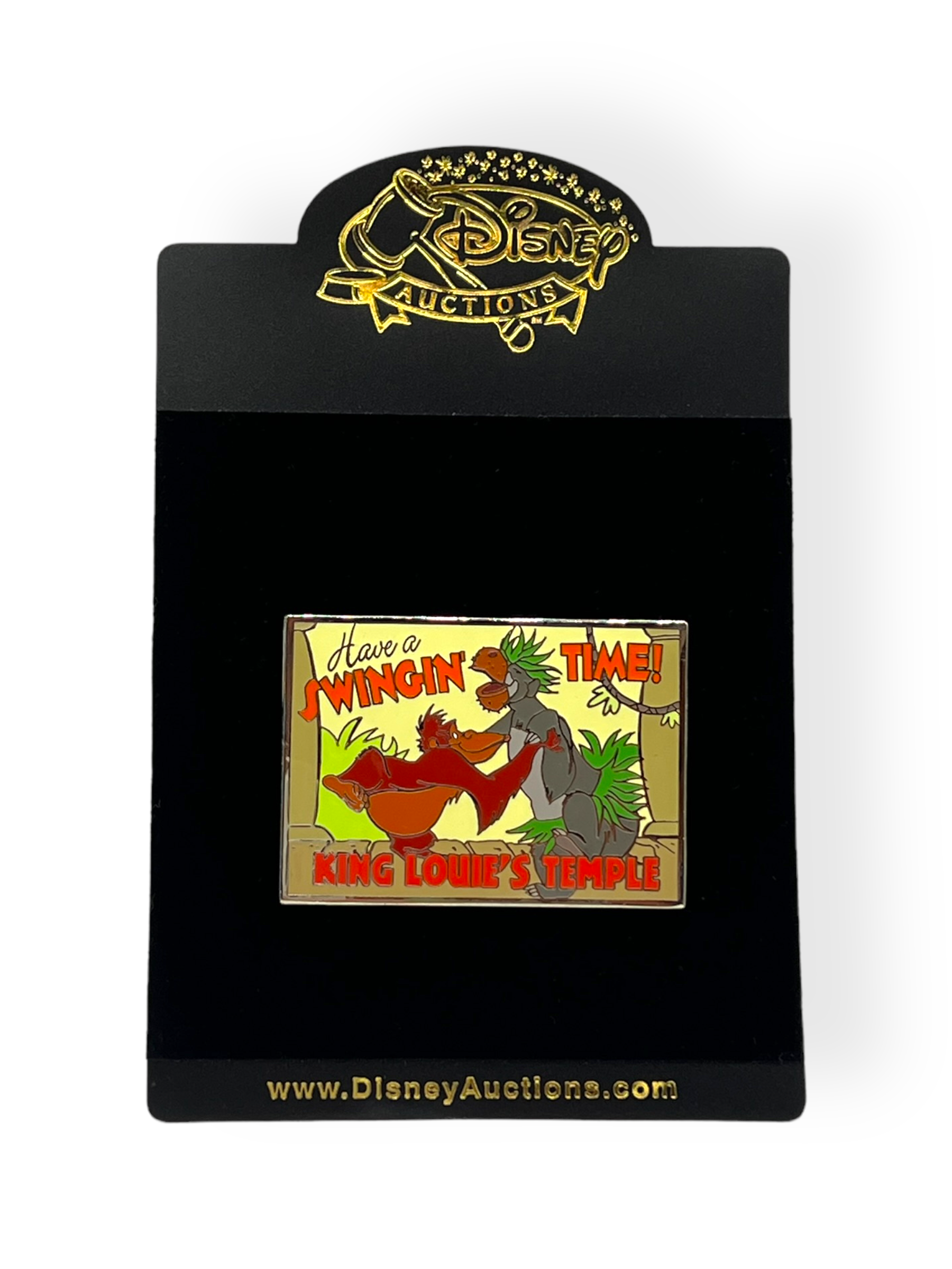 Disney Auctions Postcard King Louie’s Temple Pin