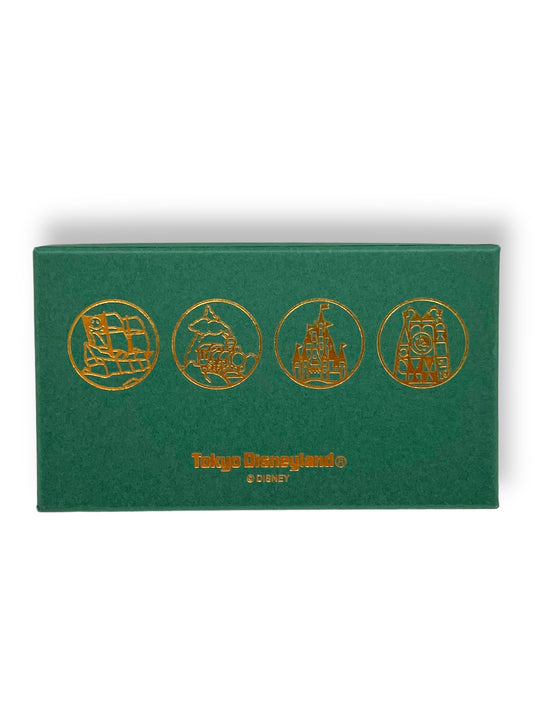 Tokyo Disneyland Big Thunder Railroad Watch and Pin Set