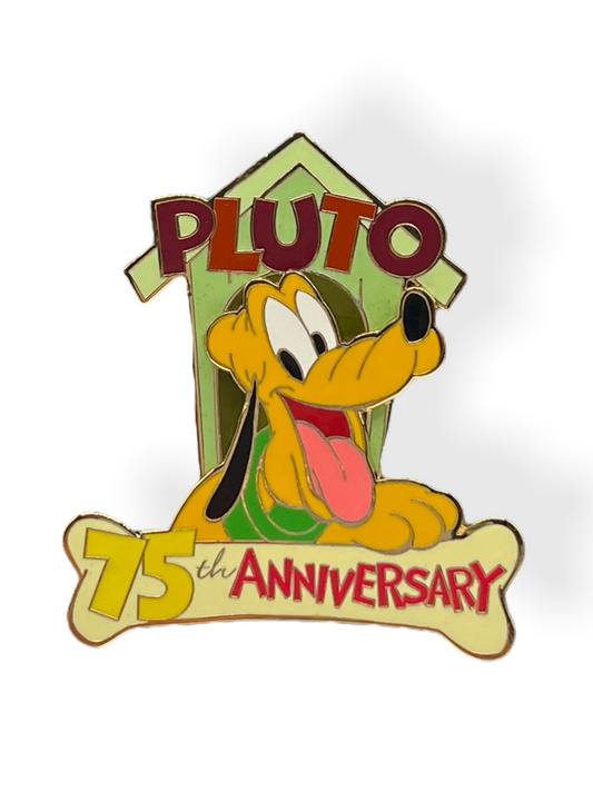 Disney Auctions 75th Anniversary Pluto Pin