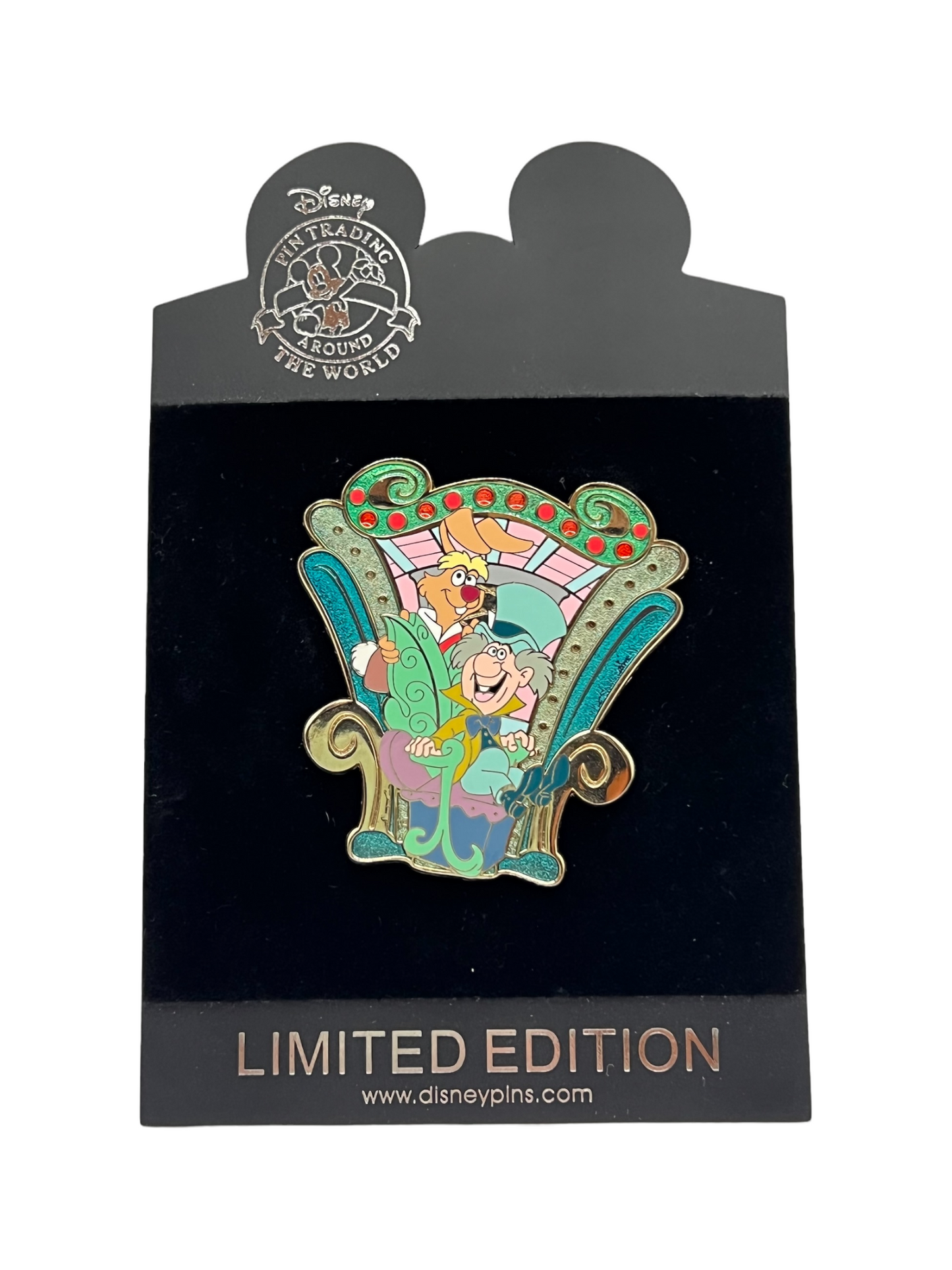 Disney Shopping Carousel Mad Hatter & March Hare Pin