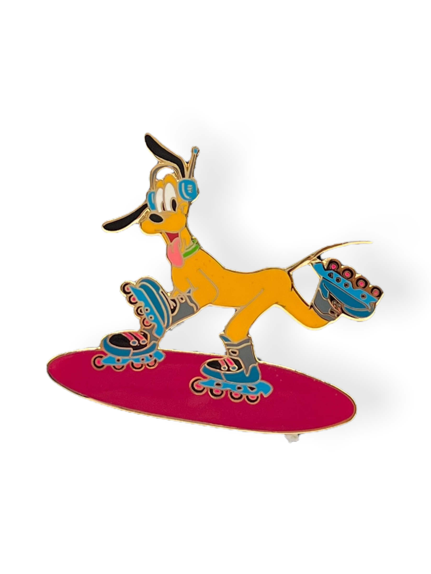 Disney Auctions Pluto Roller Blading Pin