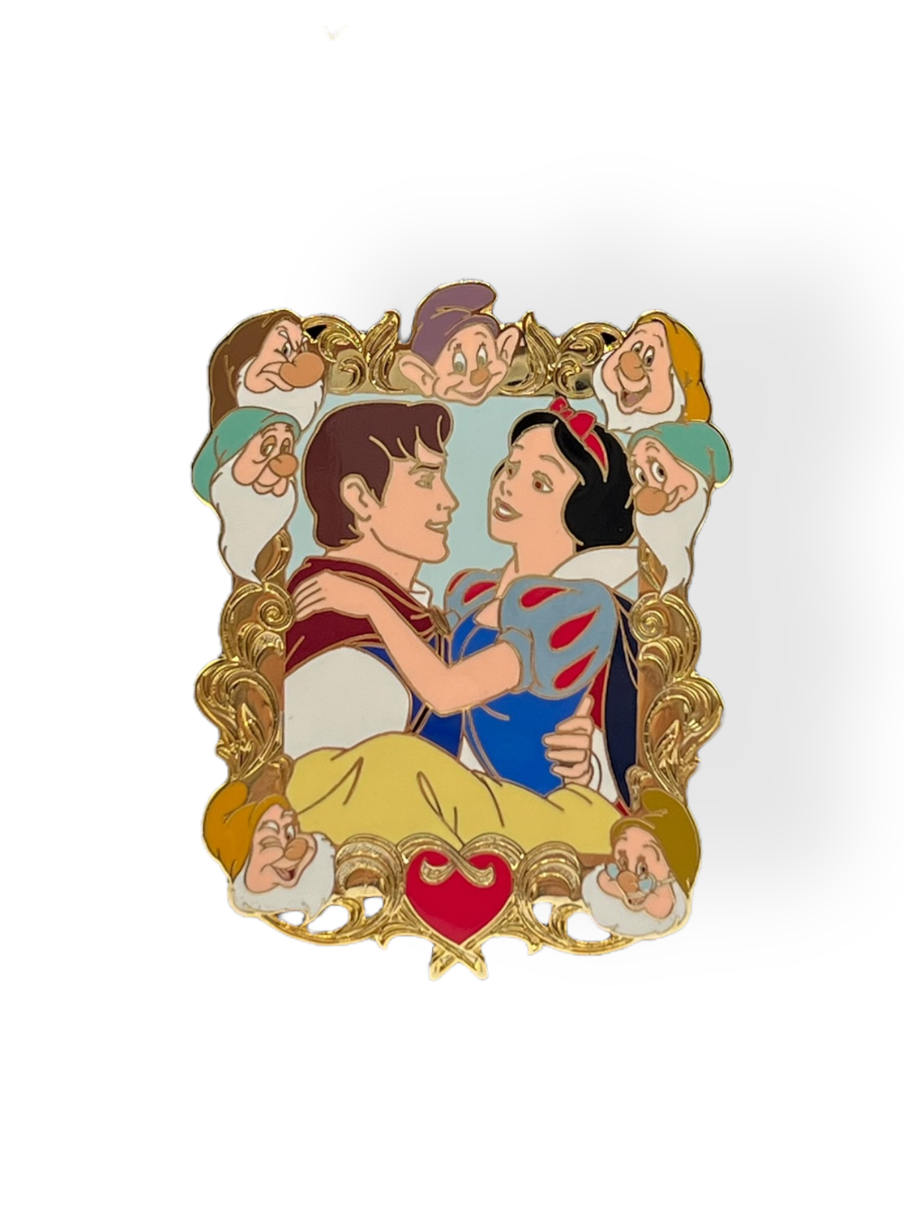 Disney Auctions Snow White & Prince Jumbo Frame Pin