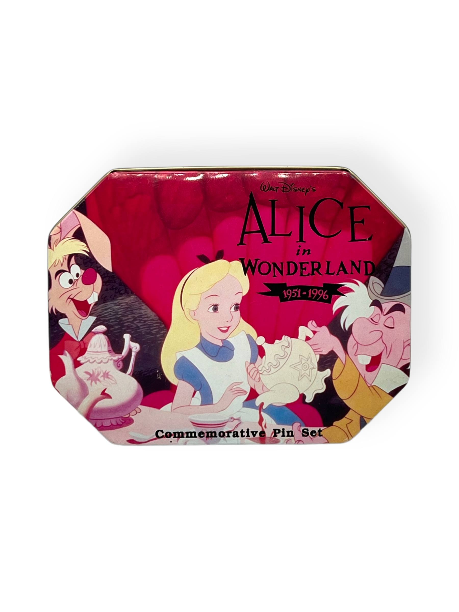 Alice In Wonderland Commemorative Tin Set