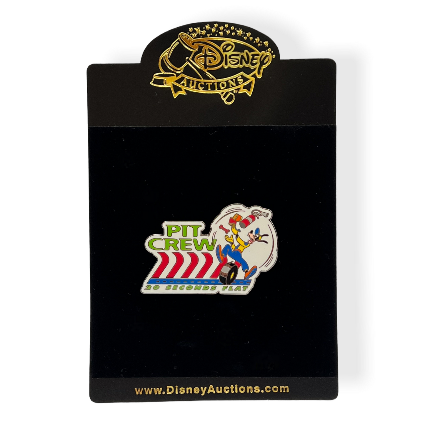 Disney Auctions Goofy Pit Crew Pin