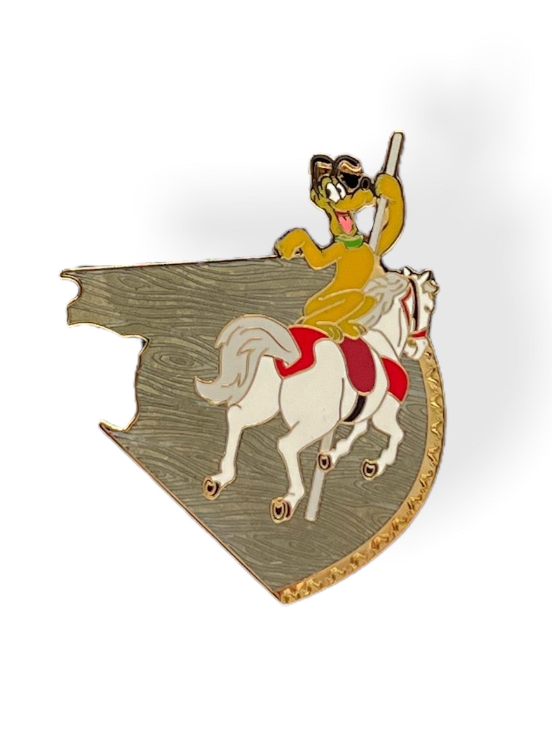 Disney Shopping Carousel Puzzle Pluto Pin