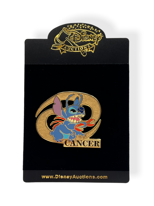 Disney Auctions Stitch Zodiac Cancer Pin