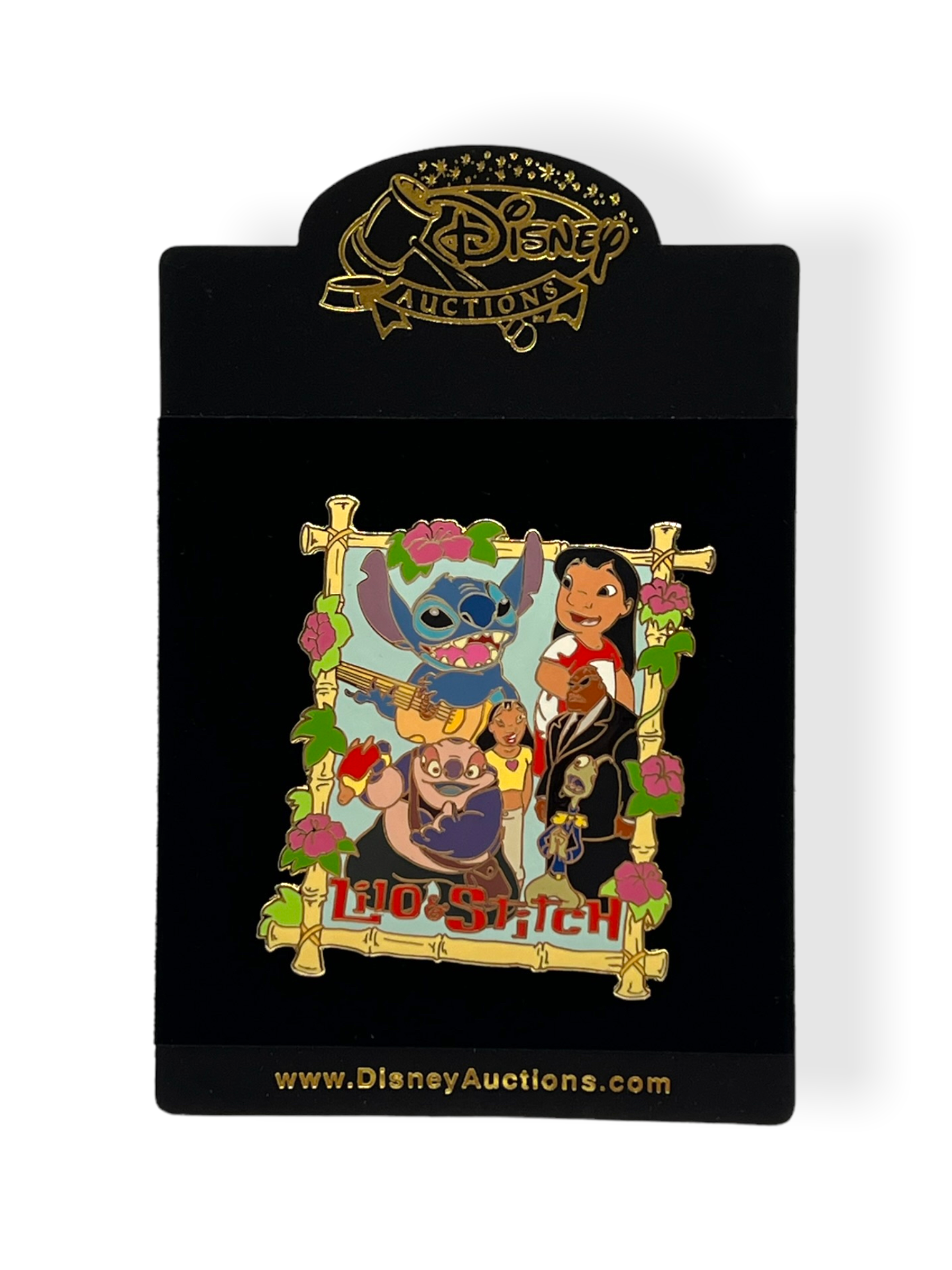 Disney Auctions Lilo & Stitch Group Photo Jumbo Pin