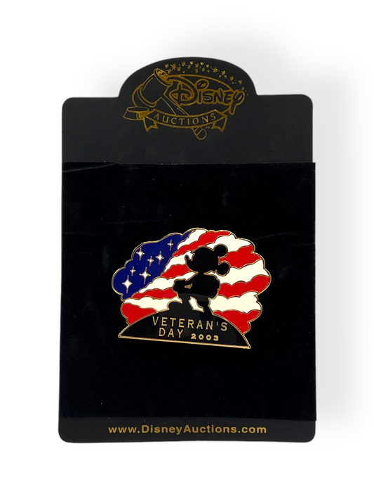 Disney Auctions Veteran’s Day 2003 Mickey Pin